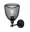 Бра настенное Levistella 707W144-1 BK E27 черный металл стиль лофт - миниатюра 1