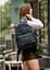 Женский рюкзак Sambag BRIX PJT черный 40 x 27 x 15 см (11711702) - миниатюра 1