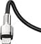 Кабель Baseus Cafule Metal Type-C to Lightning PD 20W (0.25m) black (CATLJK-01) - мініатюра 2
