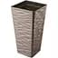 Горщик для квітів Form-Plastic Sahara slim квадро-40 77.5 л коричневий (3970-068) - мініатюра 1