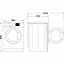 Прально-сушильна машина Whirlpool фронтальна 8(6) кг 1400 A 60 см дисплей пара інвертор білий - мініатюра 5