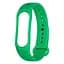 Ремешок силиконовый для Xiaomi Mi Band 3/4, 28 зеленый - миниатюра 1