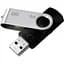 USB Flash накопичувач Goodram 8GB UTS2 Twister black (UTS2-0080K0R11) - мініатюра 1