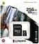 Карта памяти Kingston microSDXC Canvas Select Plus Class 10 UHS-I U1 V10 A1 + SD-адаптер 256GB Full HD и 4K - миниатюра 3