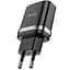 Мережевий зарядний пристрій Hoco N1, 12W 2.4 A з USB-роз'ємом і кабелем Type-C у комплекті чорний - мініатюра 5