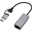 Адаптер USB-A /C to Lan 2.5 Gbit/s Cablexpert (A-USB3AC-LAN2G-01) - мініатюра 1