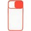 Чехол UFT для iPhone 12 mini силиконовый со шторкой, защищающей камеру Red - миниатюра 1