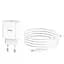 Зарядное устройство Hoco C76A Plus Speed ​​Source PD 20 W блок быстрый + кабель Type-C to Lightning - миниатюра 3