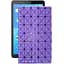 Чехол StatusCASE из экокожи для планшета Lenovo Tab M7 TB-7305X Фиолетовый ромб - миниатюра 1