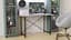 Стол письменный Line Лайт Ferrum-decor 750x1200x600 Черный металл ДСП Бетон 16 мм (FRD-104863) - миниатюра 1