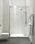 Двері в нішу Koer SR SD01-140x200-TR-01 прозоре скло Easy Clean 8 мм, хром KR5380, універсальні, прозорий, хром - мініатюра 10