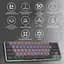 Клавіатура GamePro Red Swich Low Profile Wireless Dark Gray бездротова (MK122R) - мініатюра 11