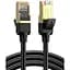 Патч-корд 1м, F/FTP cat 7 RJ-45 black Ugreen (U_11268) - мініатюра 1