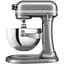 Кухонная машина KitchenAid Heavy Duty 5KSM55SXXECU с подъемной чашей 5.2 л серебристая (5KSM55SXXECU) - миниатюра 3