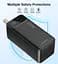 УМБ Choetech 50000mAh, 22,5W PD QC3.0, USB-C In/out, 2xUSB-A Li-pol чорна - мініатюра 4