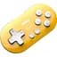 Геймпад 8BitDo Zero 2 Bluetooth Gamepad Yellow 80EH [86048] - мініатюра 3