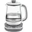 Електрочайник Tefal Tastea tea maker 1.5 л скло біло-сірий (BJ551B10) - мініатюра 4