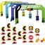 Игровой набор Silverlit Exost Build 2 Drive Duo Pack Race Set на радиоуправлении 2.4 ГГц желтый, синий (20705) - миниатюра 11