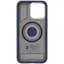 Чохол SGP PC+Leather with MagSafe для Apple iPhone 15 Pro (6.1) Blue - мініатюра 2