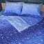 Літній постільний комплект MirSon №2922 Сolor Fun Line Milky Way Modal 172х205 см синій (2200010958911) - мініатюра 4