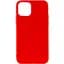 Силиконовый чехол Candy для Apple iPhone 14 Plus (6.7) Красный - миниатюра 1