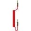 Кабелі Usams Spring Audio Cable US-SJ256 1.2 м червоний - мініатюра 1