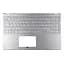 Корпус верхня кришка для Asus A512 F512 K512 S512 X512 series, RU/UA (Silver, топкейс з клавіатурою, 90NB0K92-R31UA0, C Cover, Original) - мініатюра 1
