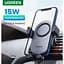 Автотримач для телефону Ugreen CD256 Wireless Car Charger з бездротовою зарядкою - мініатюра 5