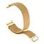 Браслет для Samsung Galaxy Watch 4 - золотистый Watchbands Milanese Loop ширина крепления 20мм металлический (WB00S4MMILANESE4GOLD) - миниатюра 2