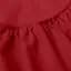 Простынь Cosas на резинке в детскую кроватку 60х120 фланель burgundy, красный (Flannel_55Burgundy_60x120x12) - миниатюра 2