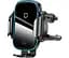 Автодержатель Baseus Light Electric Hold Wireless Charger 15w с беспроводной зарядкой [WXHW03-01] Black [53379] - миниатюра 2