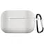 Чохол-накладка DK Apple AirPods Pro | Silicone Candy Friendly з карабіном (white) - мініатюра 1