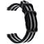 Нейлоновий ремінець Primo Traveller для годинника Garmin Vivoactive 4 Black Grey - мініатюра 1
