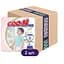 Упаковка подгузников Goo.N Plus XL (12-20 кг) на липучках для детей унисекс 76 шт. (38 шт. х 2 шт.) - миниатюра 1