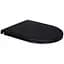 Сидения для унитаза Qtap Robin Matt Black с микролифтом Slim Duroplast, Quick Release QT99HY2411MB - миниатюра 1