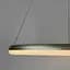 LED люстра подвесная в кольцевом корпусе Ø 83 см Line F | Ст. MJ342-800 Ice Flower Silver - миниатюра 3