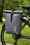Рюкзак велосумка Bikemate на багажник з дощовиком два в одному 22L сіра sum0028922 - мініатюра 2