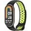 Ремешок DK CDK для Xiaomi Mi Smart Band 10 Silicone Sport Band Nike (015815) (black / green) - миниатюра 3
