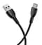 Кабель заряджання Borofone BX51 Triumph USB to Type-C 1м Чорний - мініатюра 2