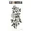 Временное тату Цветы Fresh Tattoo FF-065 размер 19 х 9 см - миниатюра 1