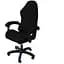 Эластичный защитный чехол на компьютерное/игровое кресло Semi Chair Cover с подлокотниками - Black - L - миниатюра 1