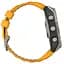 Смарт-годинник Garmin Fenix 8 51mm AMOLED Sapphire Graphite DLC Titanium with Spark Orange Silicone (010-02905-53) - мініатюра 3