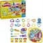 Набір для творчості з пластиліном Play-Doh Fold & Go Playmat Starter Set зі складним килимком для зберігання, (F9143) - мініатюра 5