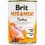 Влажный корм Brit Care Pate&Meat для собак с индейкой 400 г - миниатюра 1