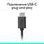 Навушники Logitech H390 USB-C Midnight Black (981-001576) - мініатюра 4