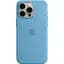 Чохол Silicone Case with MagSafe для Apple iPhone 15 Pro Max Winter Blue AAA [93254] - мініатюра 1