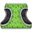 Шлея для собак мягкая Waudog Clothes с QR паспортом Авокадо, S2, 46-50х43-45 см - миниатюра 2