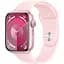 Смарт-годинник Apple Watch Series 9 GPS 45mm Pink Aluminum Case with Light Pink Sport Band M/L [MR9H3] [92659] - мініатюра 1