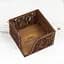 Деревянная салфетница VANZA LEAF walnut - M (17.5 см) - миниатюра 4