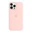 Чохол Silicone Case з MagSafe для Apple iPhone 13 Pro Max (6.7) (Chalk Pink) ААА [70504] - мініатюра 1